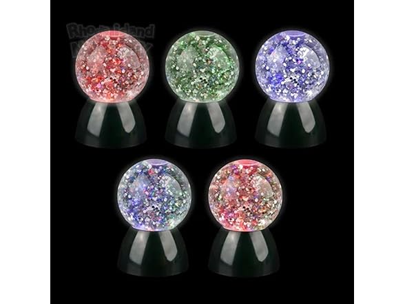 Water Globe Light Color Changing 4Pk