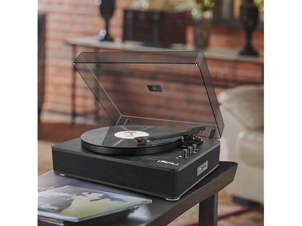 LP&No.1 9-in-1 BT Vinyl Record Player