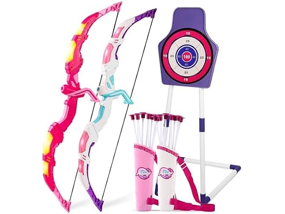 Handwell 2pk LED Bow and Arrow Set