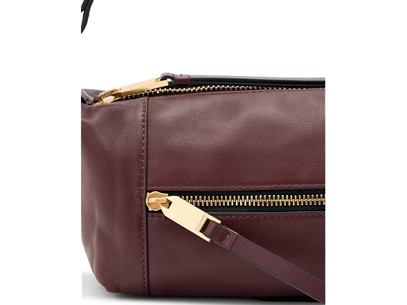 AllSaints Vega Mini Shoulder Dark Red