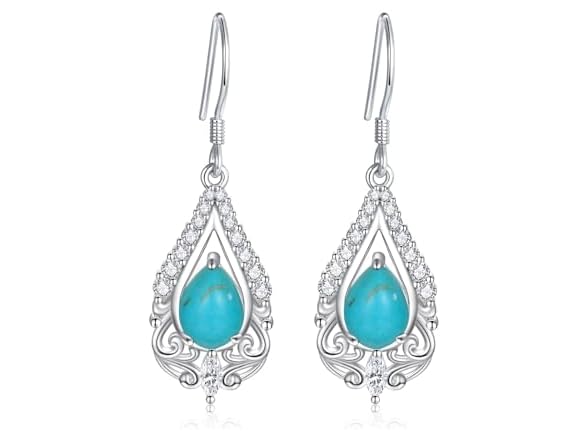Mic Tai Sterling Silver Turquoise Earrings