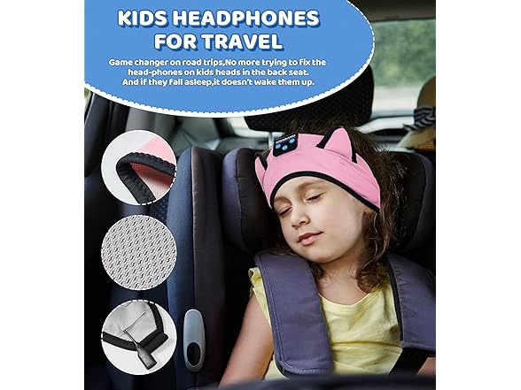 KIDSBAND Cozy Bluetooth Headphones