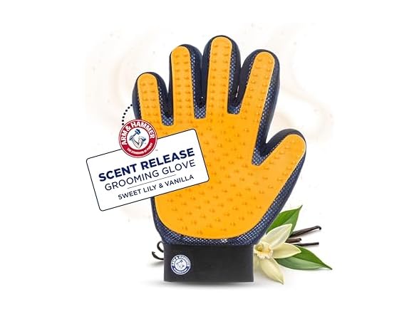 Arm & Hammer - Dog Brush, Dog Washing Gloves