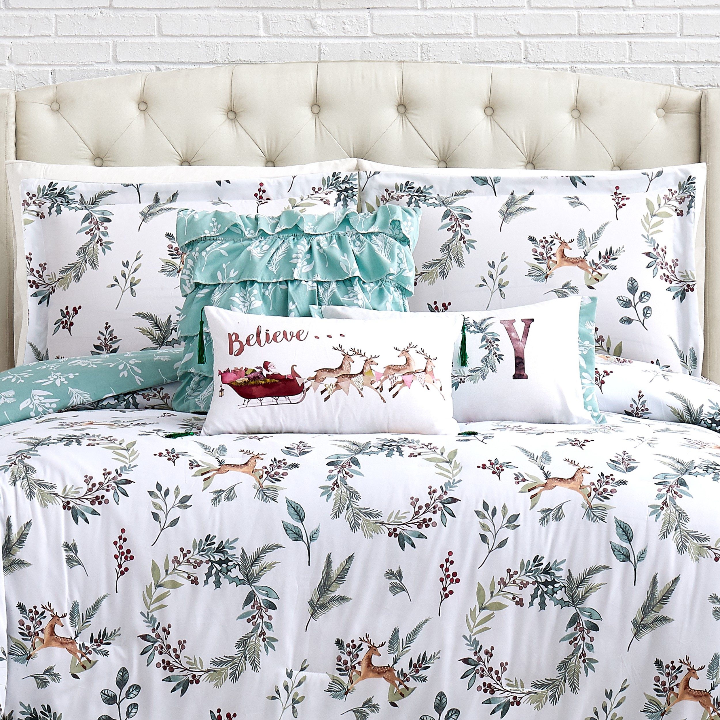 Southshore 6pc Christmas Comforter Set - Gallery 21