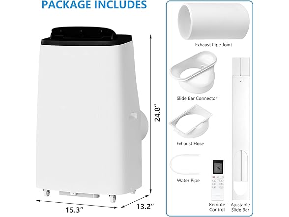 GarveeLife 14,000 BTU Portable Air Conditioner