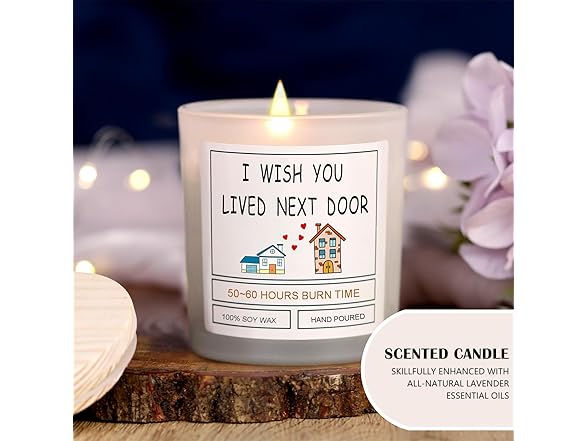 MVKIOCEN Best Friend Candle Gift