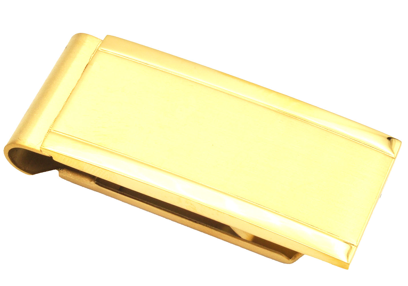 Brushed Stainless Steel Money Clip - Gallery 9