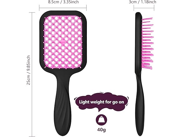 SHINLEA Vented Detangling Brush