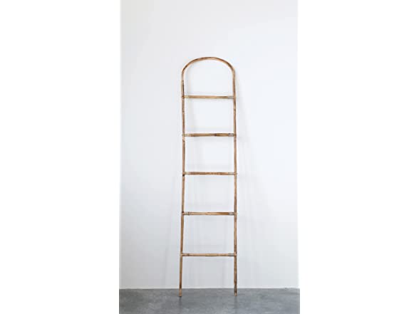 Decorative Bamboo Blanket Ladder