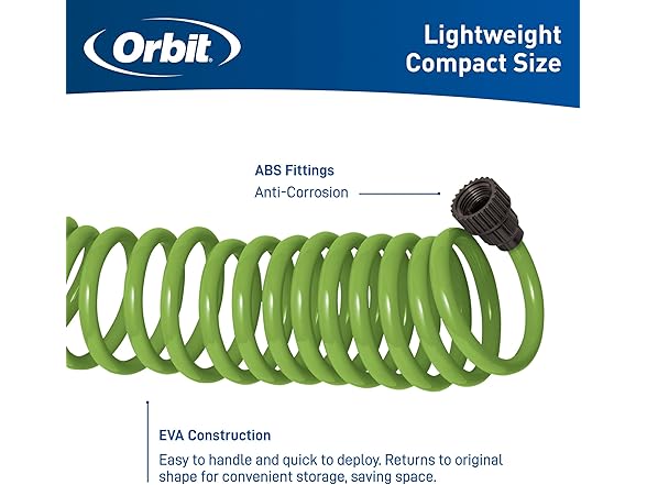 Orbit Garden Hose 50ft w/8-Pattern