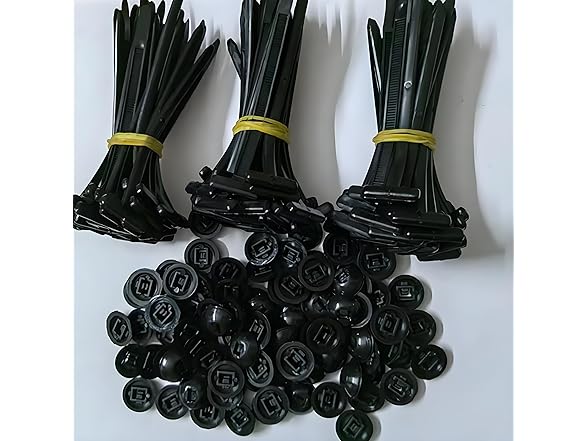 FXiaoy AAP-Auto-061 150PCS Cable Tie Buckle