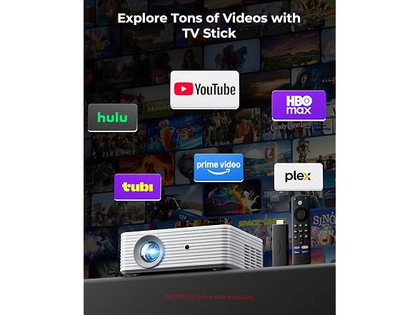 ELEPHAS Mini Portable Projector
