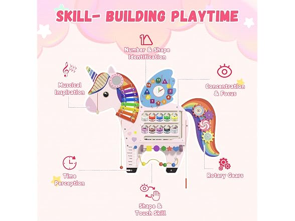 Unicorn Sensory Wall Panel