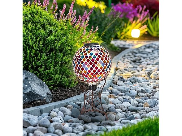 Sunnydaze Bronze Steel Gazing Ball Stand