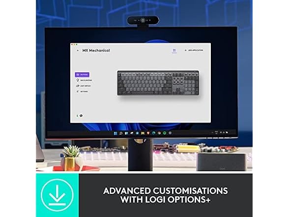 Logitech MX Mechanical Wireless Performance Keyboard