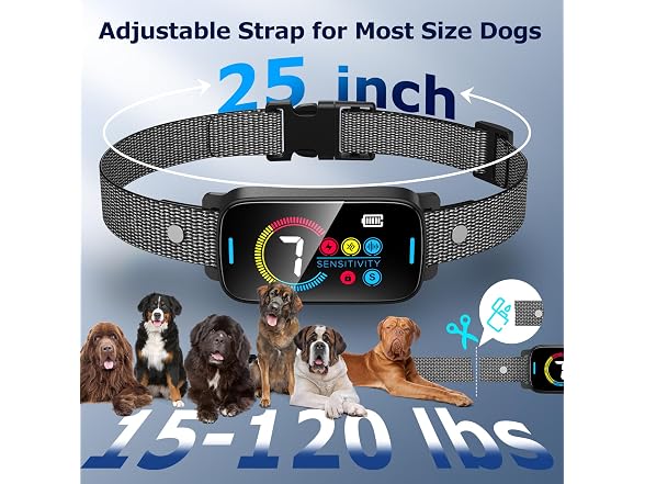 Bark Collar for Large Medium Dogs Ultrasonic