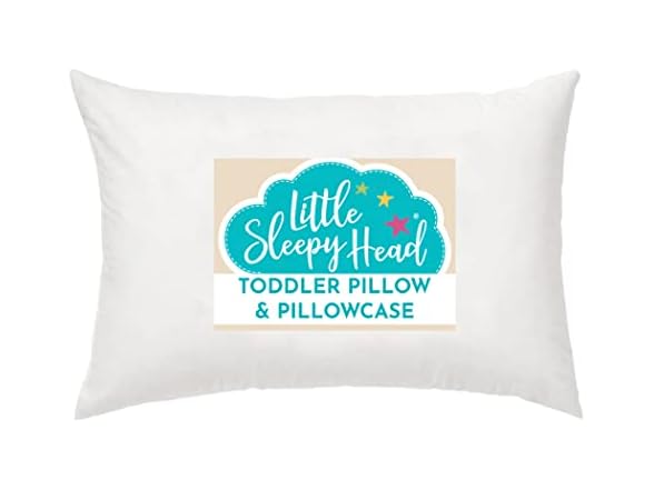 Little Sleepy Head Kids Pillow Set- White