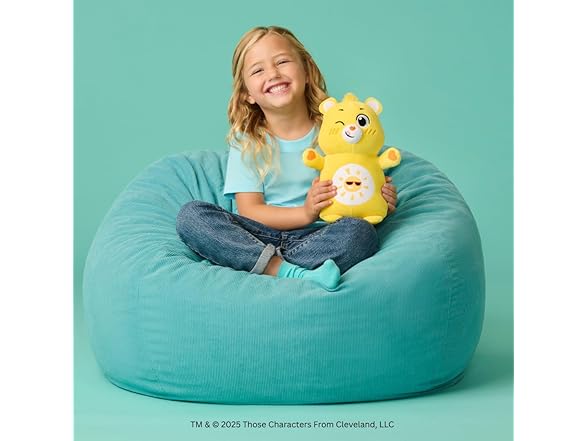 Squishmallows Original Care Bears 10in Funshine Bear