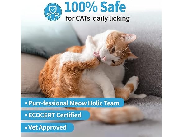 Waterless Cat Shampoo+Cat Brush