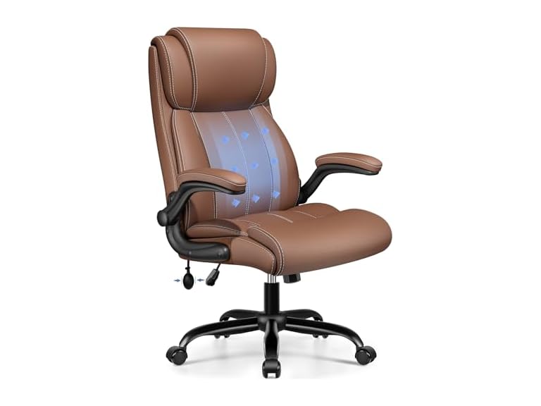 BESTFAIR W0893 Office Chair OC001 Brown (Open Box)