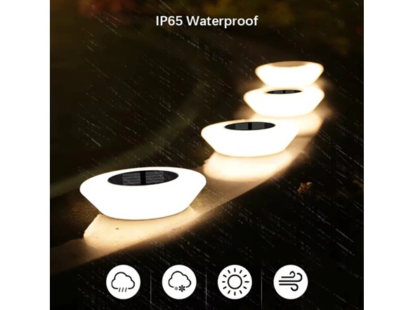 Hakol 8 Pack Solar Ground Lights