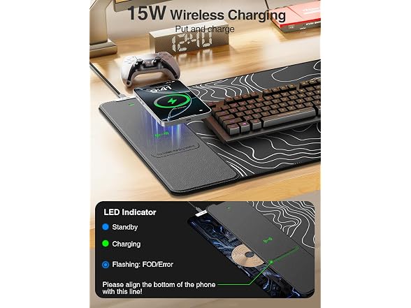 Wireless Charging Mouse Pad - Gallery 2