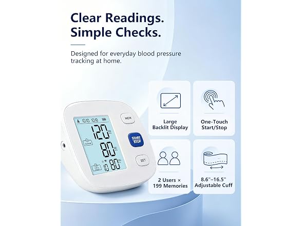 LINKFCARE Upper Arm Blood Pressure