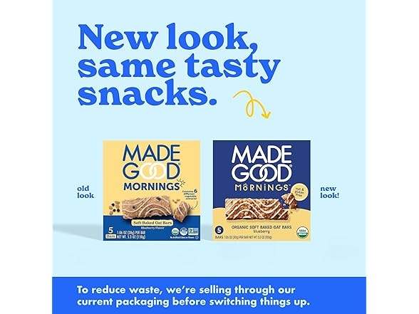 MadeGood Blueberry Bars 5ct