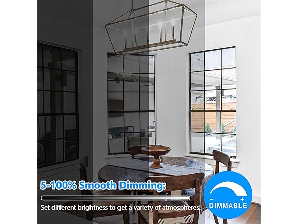 Brightever LED Candle Bulbs 40W Equivalent 10Pk