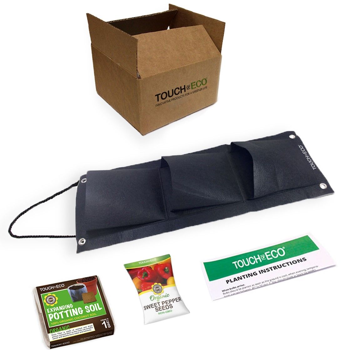Organic Hanging Planter Bag Kit - Gallery 23