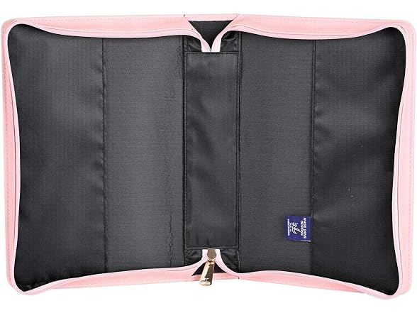 White Dove Designs Bible Cover-His Plans-Pink-XLG