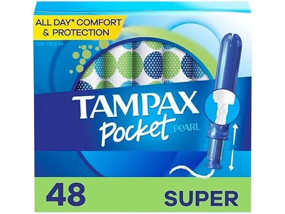 Tampax Pocket Pearl Super 16ct (3pk)