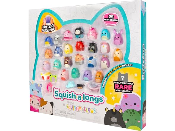 Squish-a-longs Mini-Squish 25-Pack