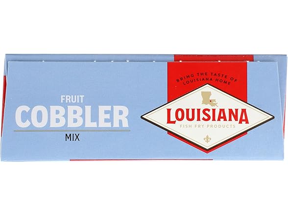 Louisiana Fish Fry Products Fruit Cobbler Mix