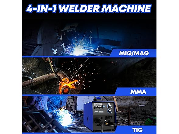 SILVEL 160Amp MIG Welder,110V Flux Core