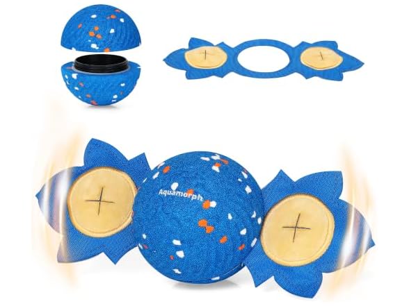 Interactive Vibrating Dog Ball Toy with