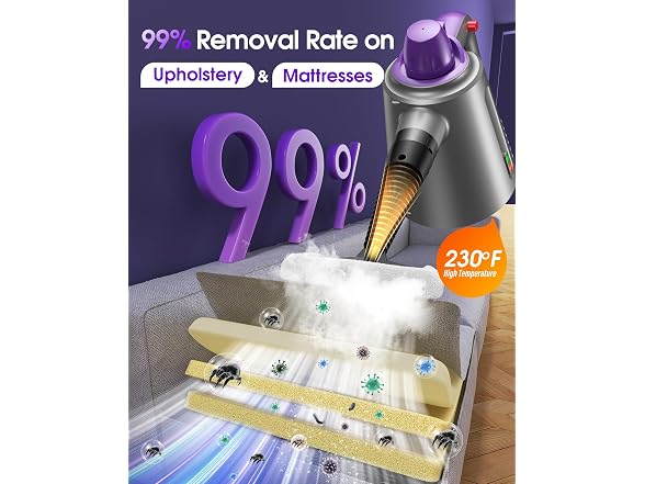 Ealloo Handheld Steam Cleaner