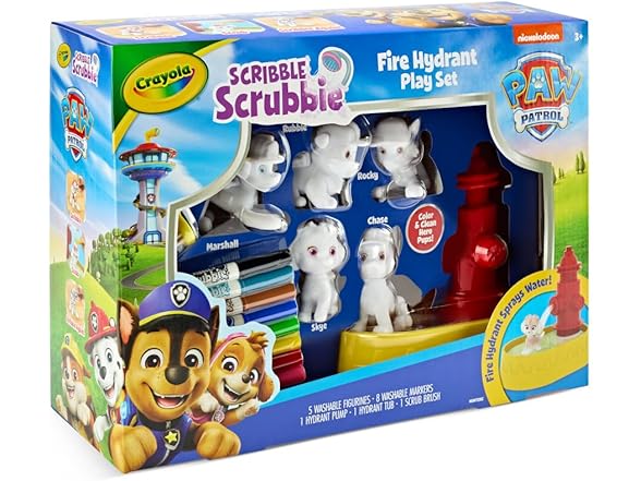 Crayola Scribble Scrubbies PAW Patrol Toy Art Set