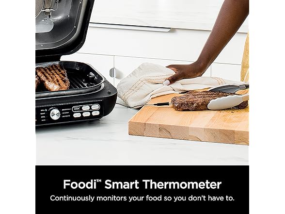 (NEW) Ninja IG651 Foodi Smart XL Pro 7-in-1 Indoor Grill