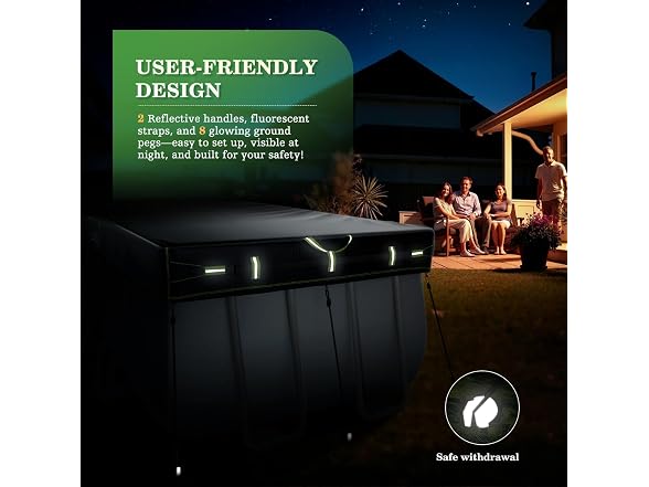 UIRWAY 7'x13' Winter Rectangular Pool Cover