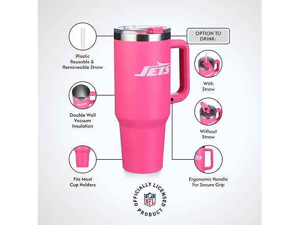NEW YORK JETS (40 Ounces) Officially NFL