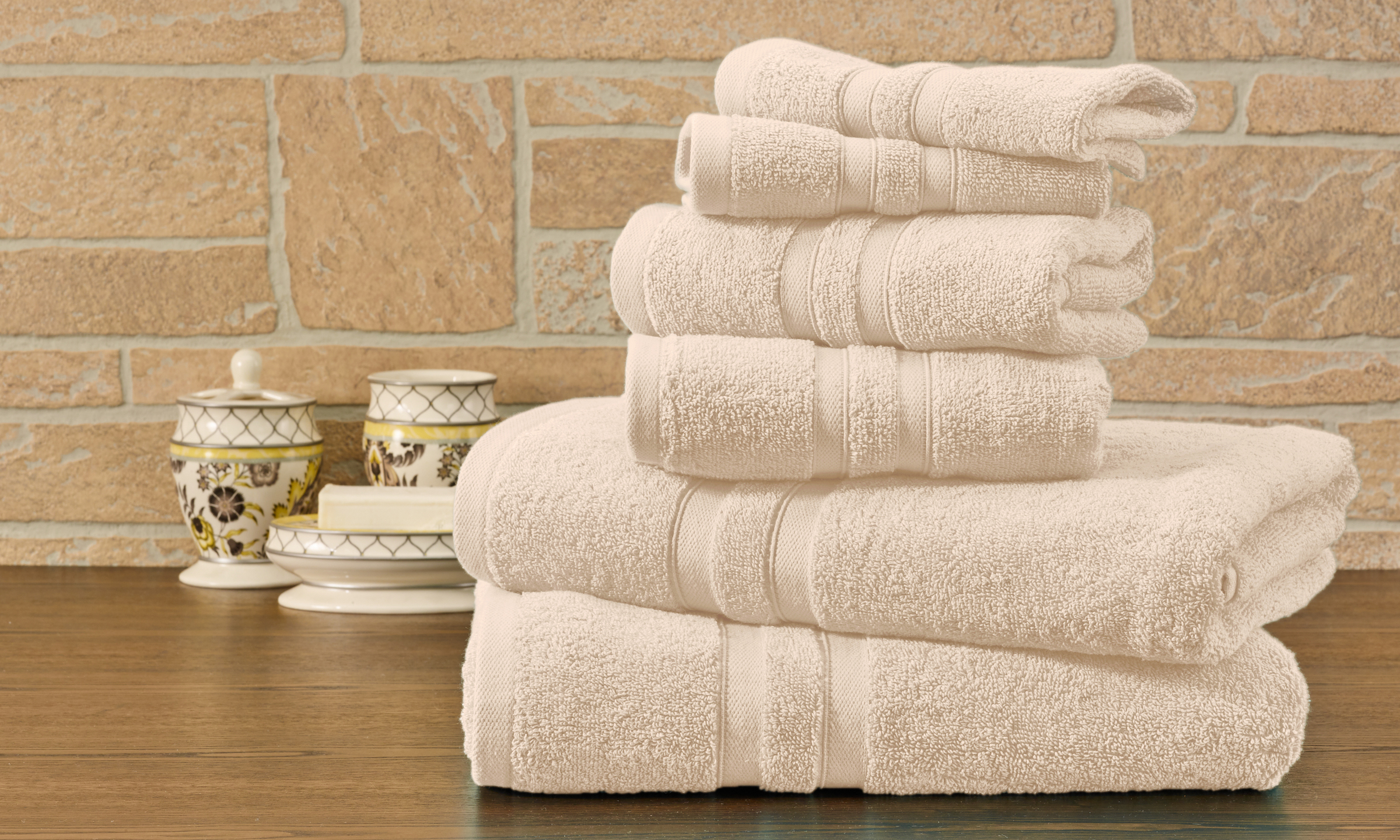 100% Egyptian Cotton 6-Piece Towel Set - Gallery 40