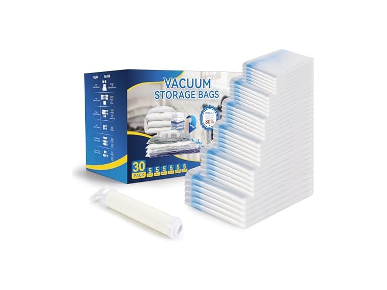 30 Pack Vacuum Storage Bags