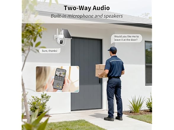 WY-LINK Solar Camera Outdoor Wireless