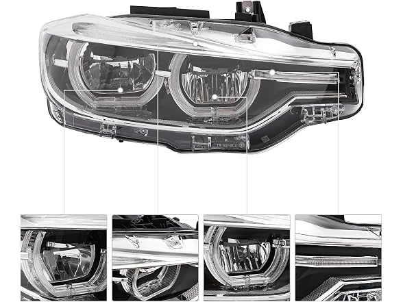 Headlight Assembly for 2016-2019 BMW 3