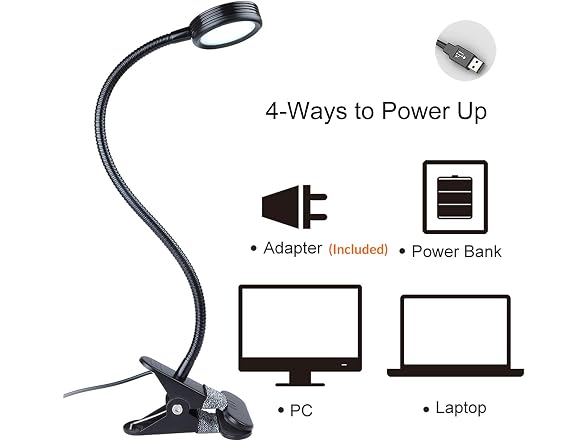 LEPOWER Clip on Light