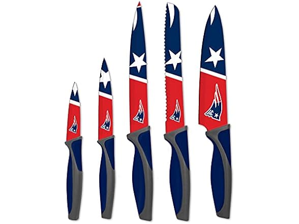 New England Patriots Knife Set