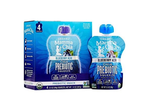 Mamma Chia Squeeze 3.5oz (4pk)