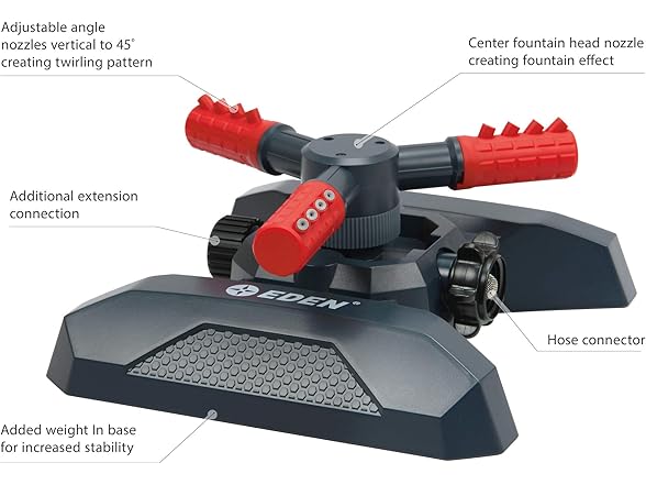 Eden 94120 Automatic Rotating Sprinkler