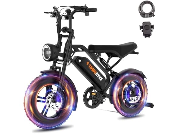 Tamobyke T16 E-Bike Teens Kids 7-Speed